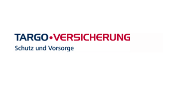 Logo von TARGO Versicherung mit dem Slogan "Schutz und Vorsorge".