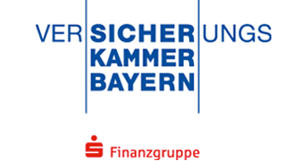 Logo der Versicherungsgruppe Bayern mit dem Schriftzug "Versicherungskammer Bayern".